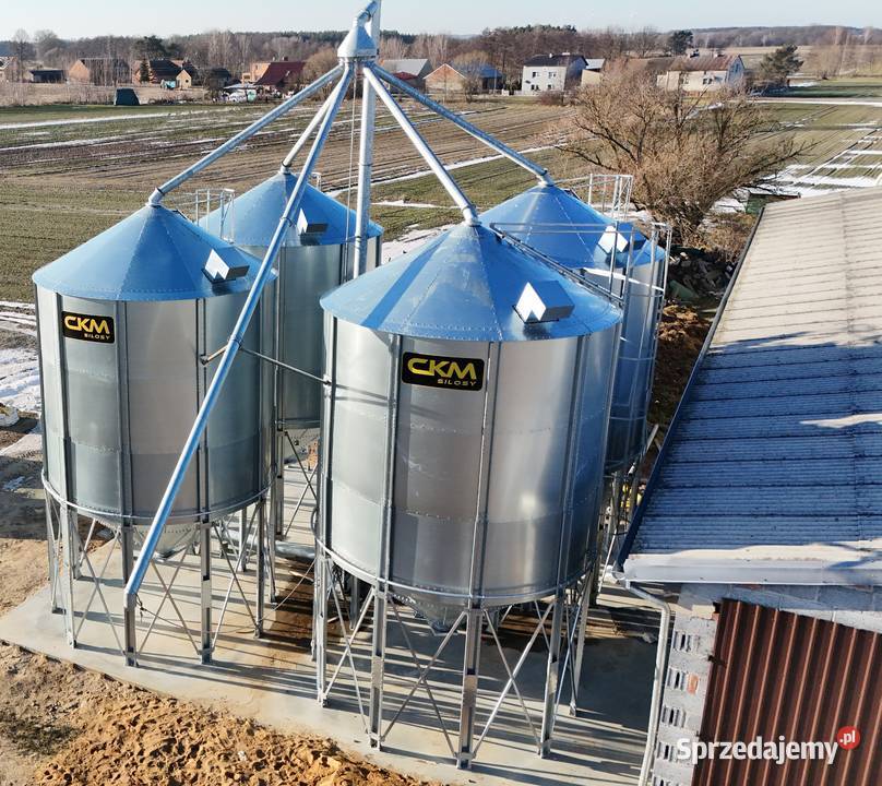 Dwa silosy 150 ton OKAZJA 89 brutto Kalisz