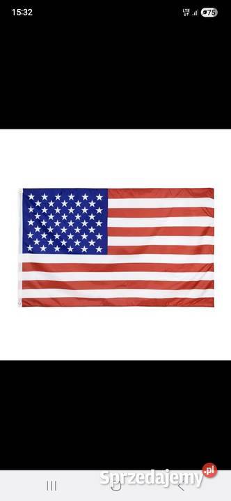 Flaga USA 90 x150 Łódź