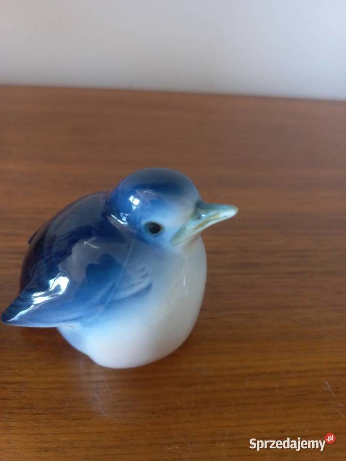 Figurki porcelanowe Wróbel zestaw 3 kujawsko-pomorskie Toruń