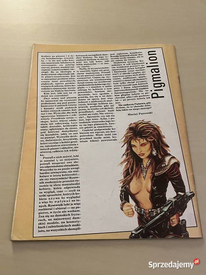 Komiks Fantastyka 12 1011 1990 Raczej dorosłych Sierosław