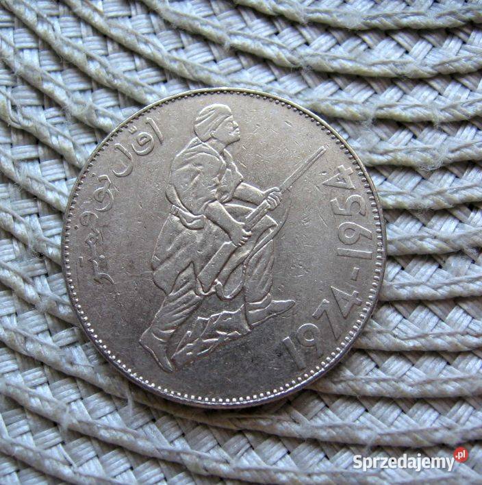 Algieria 5 Dinarów 1974r Rewolucja Algierska