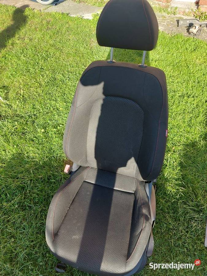Fotel lewy kierowcy Seat Ibiza IV 4 FR czerwona Tychy