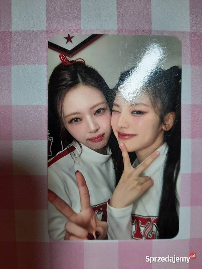Yeji Yuna photocard unit midzy itzy club Piła