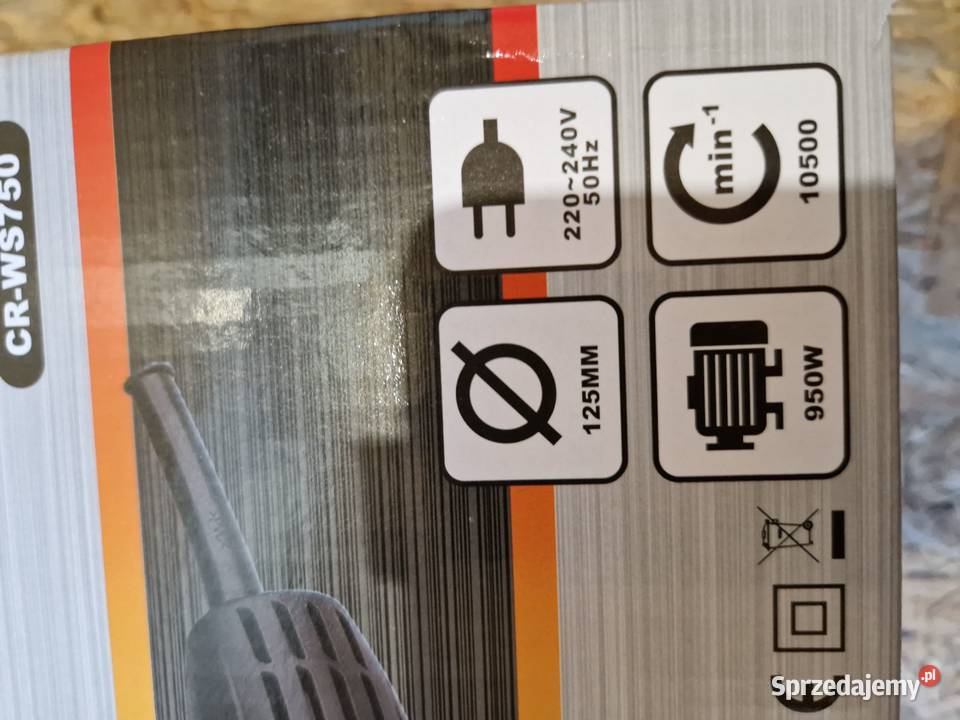 CRAMP WS750 SZLIFIERKA KĄTOWA 950W 125MM Głogowa