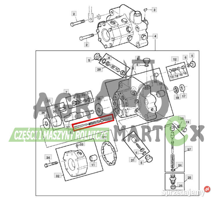 AL71017 R39180 R39181 ZAWÓR JD