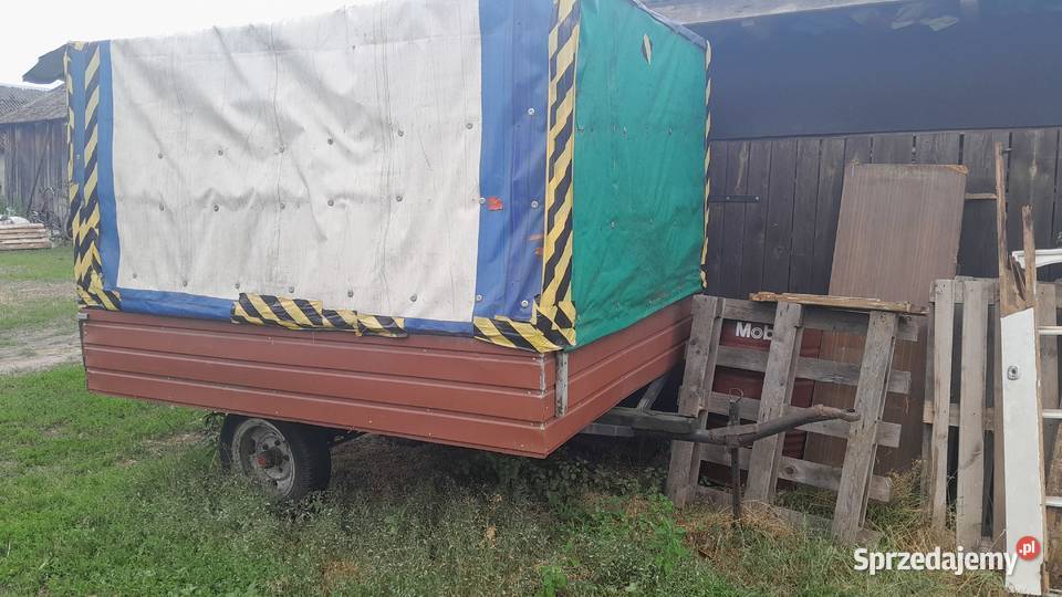Przyczepa z plandeka 2x25 Kazimierówka