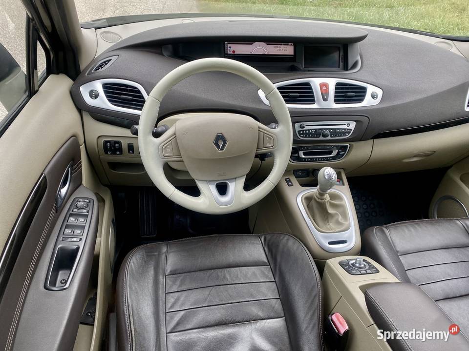 Renault Scenic Rewelacja Wnętrze Wyposażony 19 diesel mazowieckie Wieliszew