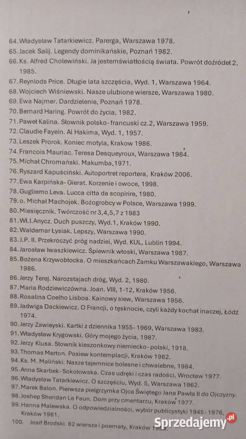 KSIAZKI NA SPRZEDAZ sprzedam