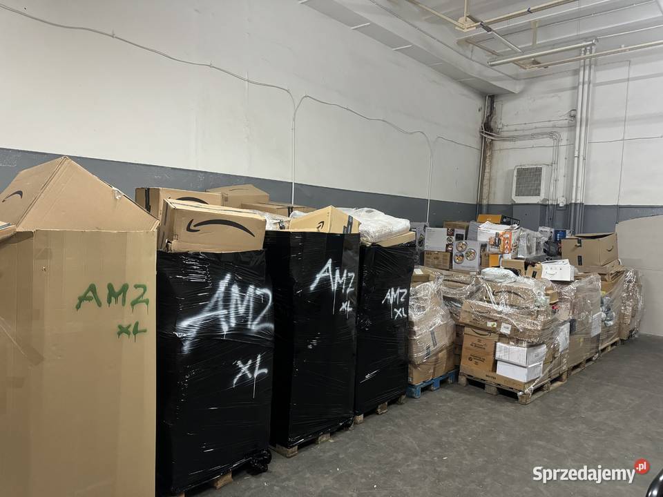 Palety AMAZON Mix Elektronika Agd Zwroty Niemcy Poznań sprzedam