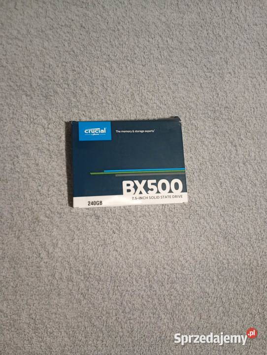 Crucial BX500 240 GB SSD SATA III 25 sprawny sprzedam