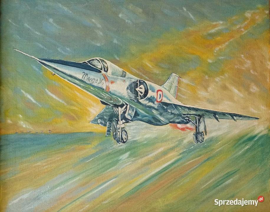 Obraz olejny ręcznie malowany Malbork sprzedam