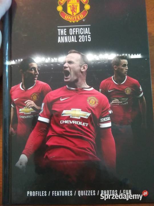 Manchester United Annual 2015 książka Książki dla dzieci