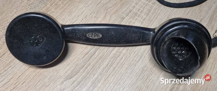 Zabytkowy telefon CZPE DC21 pierwszy powojenny Białystok