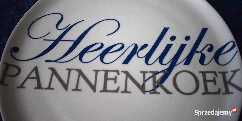 Duży talerz ceramiczny do pizzy naleśników itp Chełmno