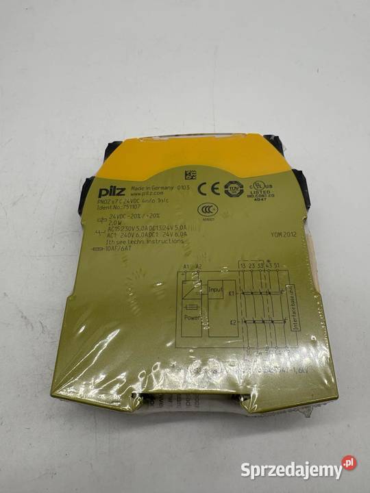 Pilz PNOZ s7 C 24VDC 4no 1nc 751107 Warszawa sprzedam