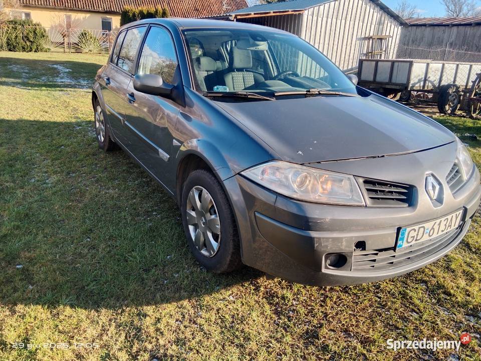 Renault Megane II lift 16 16V z gazem idealne na Megane Bartoszyce sprzedam