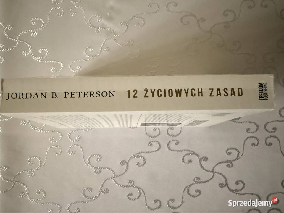 Książka Jordan B Peterson 12 Życiowych Zasad Czerwionka-Leszczyny