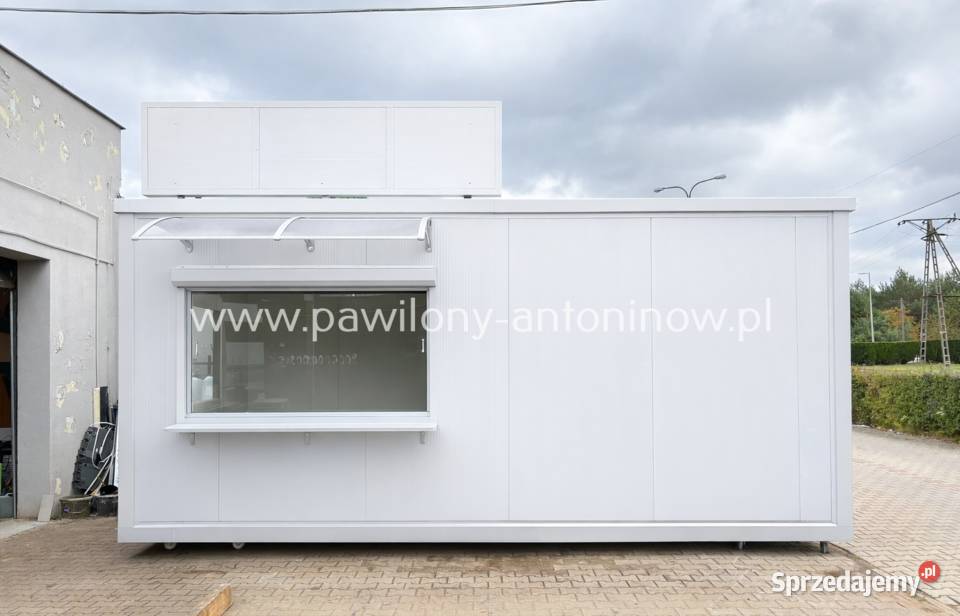 NOWY Pawilon Handlowy Kontener Gastronomiczny mazowieckie Warszawa sprzedam
