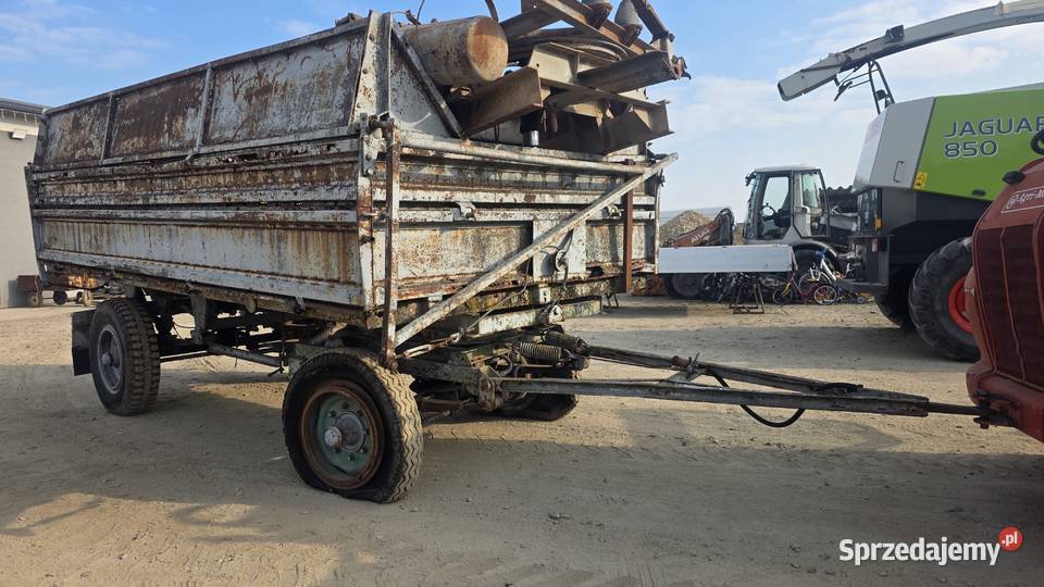 Przyczepa rolnicza IFA HL 6011 HW 6 uszkodzony Baszków