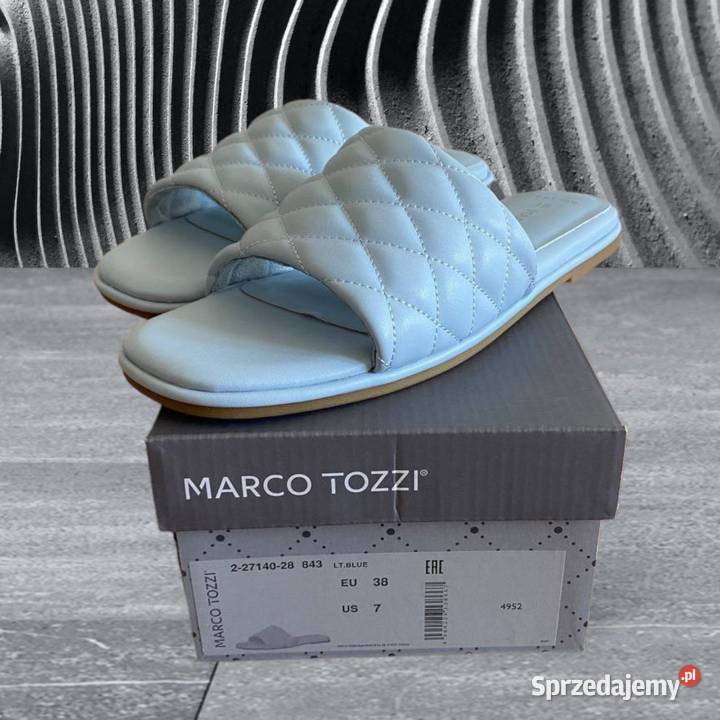 Klapki Marco Tozzi Nowe