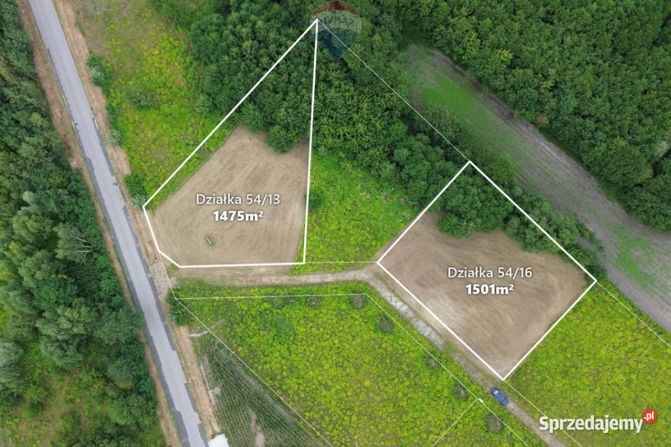 Działka 1475m2 Kłudno Nowe gm Grodzisk Maz mazowieckie