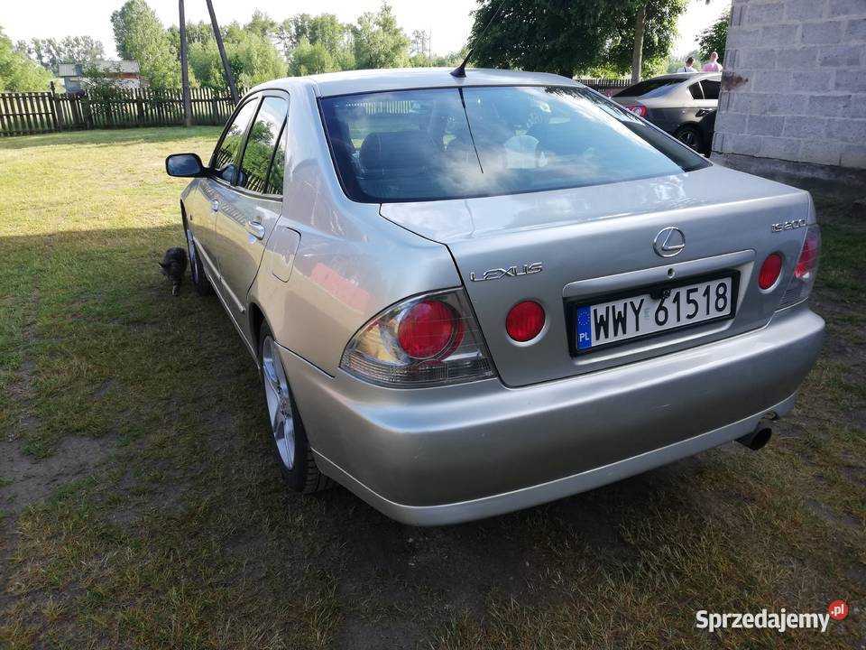 Lexus is 200 2.0 155km 2004r Rząśnik Sprzedajemy.pl