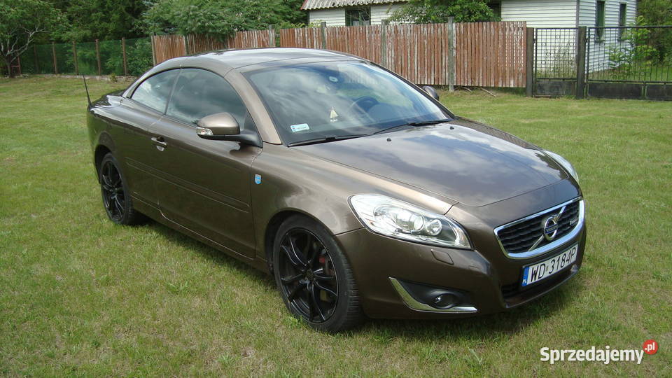Volvo C70 D4 Summum 2011r Kabriolet brązowy Warszawa
