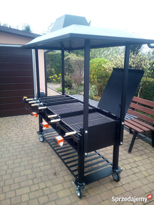 Gastronomiczny grill cateringowy GAZOWY WĘGLOWY Damasławek sprzedam