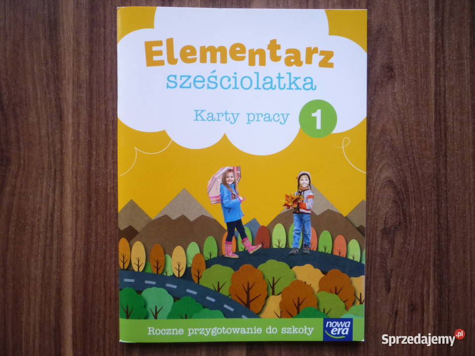 Elementarz Sześciolatka Zestaw Dla Dziecka Elementarz sześciolatka. Karty pracy, część 1 Nowa Era Szczecin