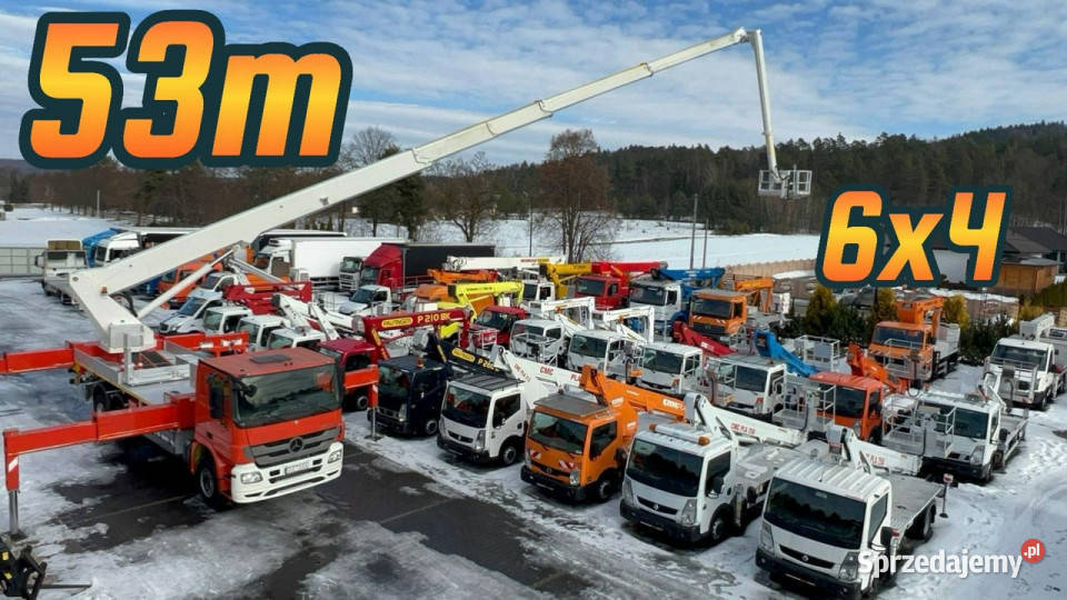 Mercedes ACTROS 2632 Zwyżka WUMAG WT 530