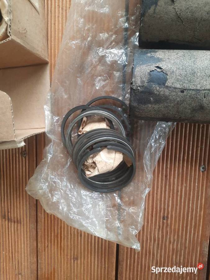 Tuleje tloki sworznie pierścienie nominał Brusy