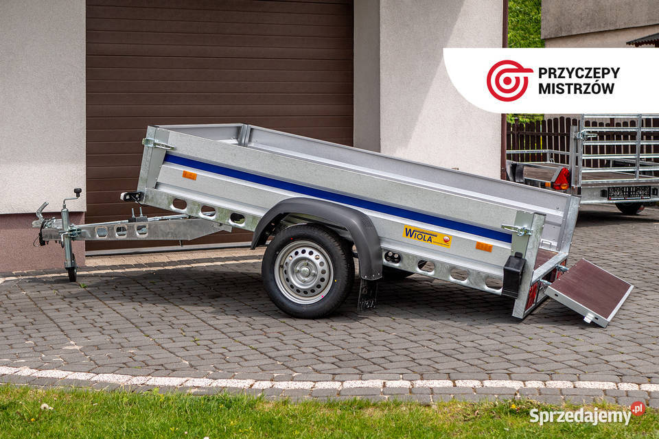 NOWA 2023 Przyczepa uchylna Wiola KRAKUS 242x122 Dąbrowa Górnicza