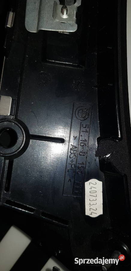 Schowek pasażera BMW OE 51168196111 E46 COMPACT deski rozdzielcze, konsole Lublin