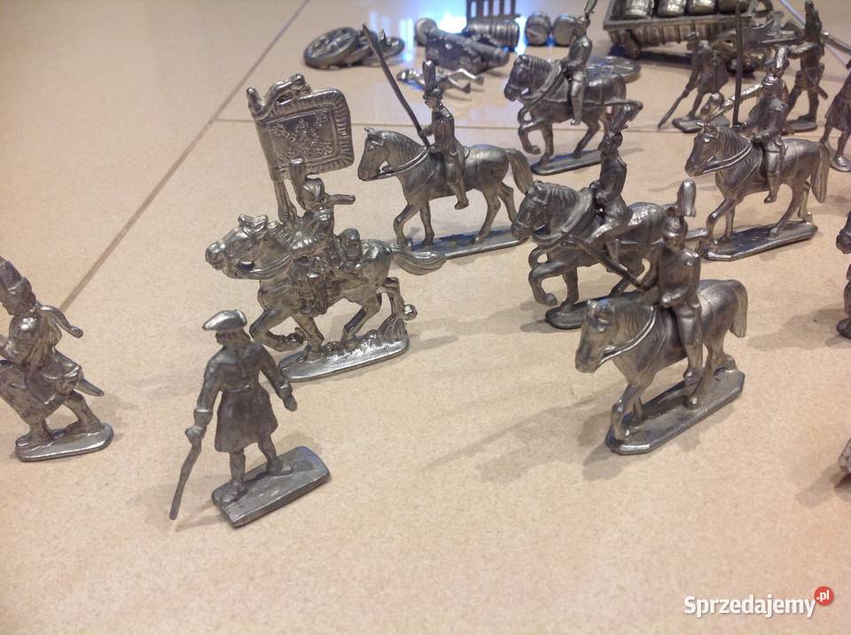 Zestaw Żołnierzyków Cynowych Żołnierzyki Cynowe Pozostałe