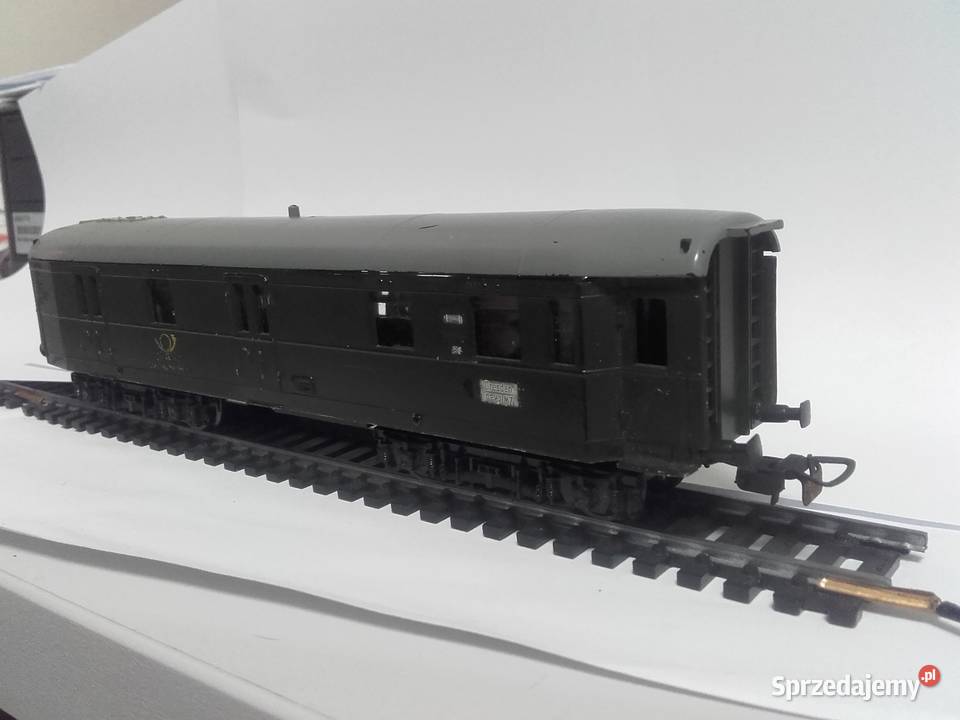 Wagon pocztowy 4osiowy DR oświetlony H0 Modelarstwo śląskie Będzin