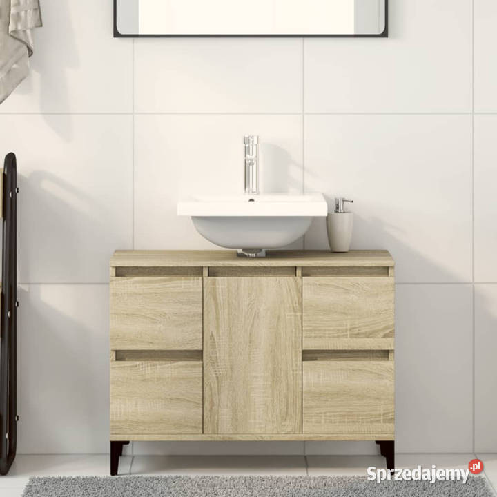 Szafka pod umywalkę dąb sonoma 80x33x60 WM849666 Warszawa sprzedam