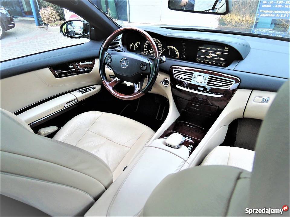 Mercedes CL500 Jasna tapicerka FV23 Super stan Wrocław