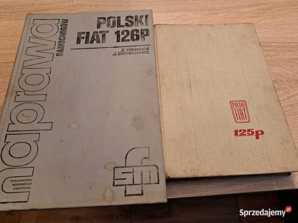 Książka obsługi i naprawy Fiat125p 126p