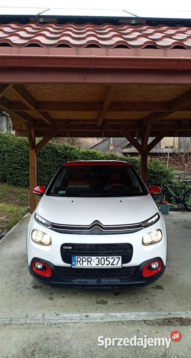 Citroen C3 stan 37 l100 Rok produkcji 2017 C3 Dubiecko