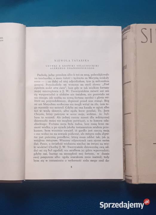 Henryk Sienkiewicz NoweleEdycja dwutomowa PIW Koźminek