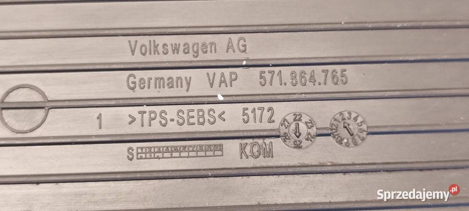 VW TAYRON GUMY SCHOWKA TUNELU 571964765