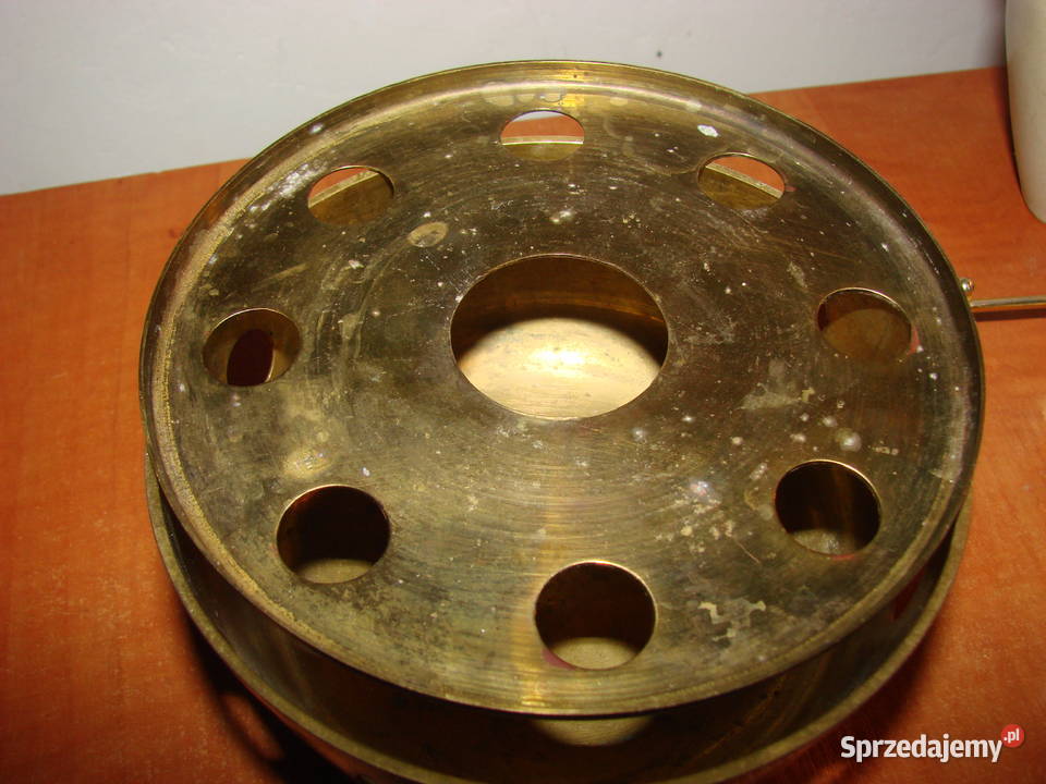 mosiężny podgrzewacz świecznik Dom i Ogród Pruszcz Gdański