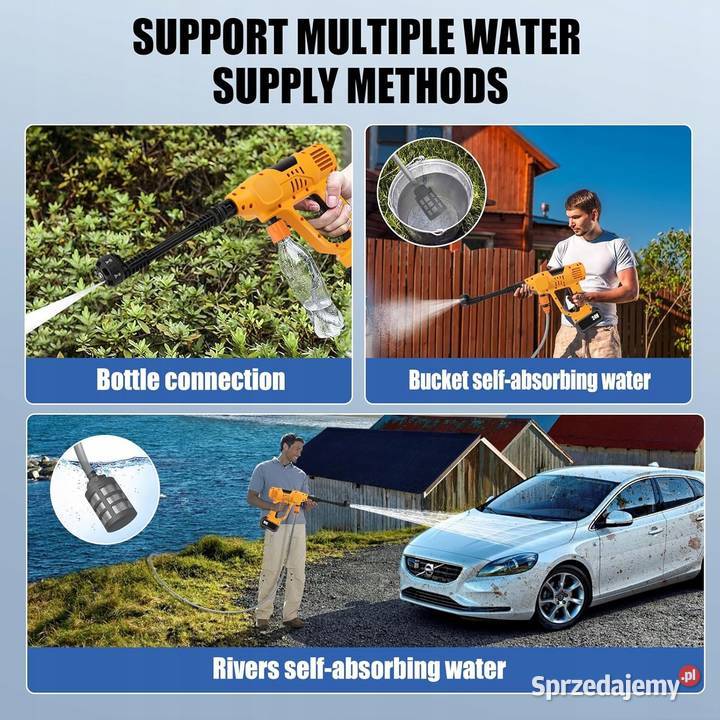 MYJKA CIŚNIENIOWA AKUMULATOROWA 21V