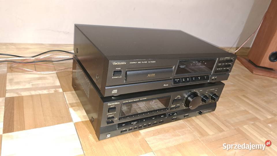 Kompakt i amplituner technics mazowieckie Wieliszew sprzedam