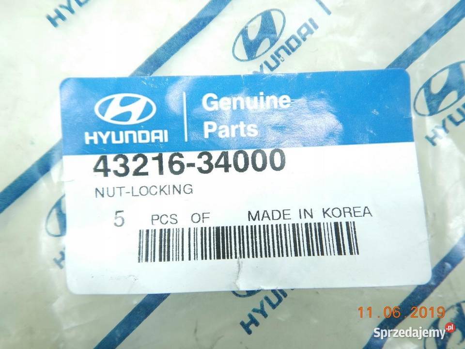 NAKRĘTKA WAŁKA SKRZYNI HYUNDAI ACCENT 94 15 ASO lubelskie