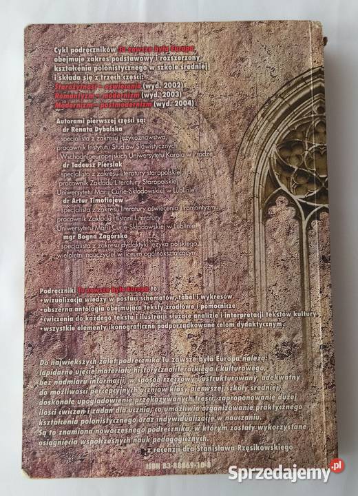 Tu zawsze była Europa STAROŻYTNOŚĆ OŚWIECENIE Hajnówka