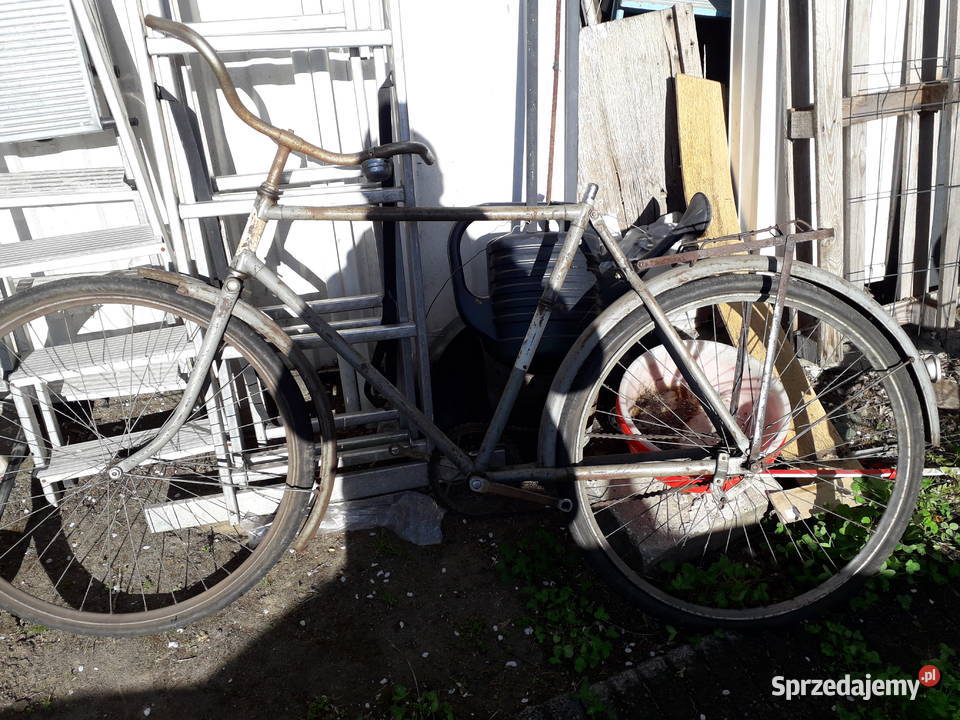 Oryginalny stary rower Warszawa
