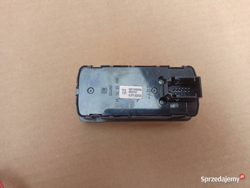 PANEL PRZEŁĄCZNIK SZYB LUSTEREK OPEL VECTRA C osobowe Części samochodowe dolnośląskie Bolesławiec