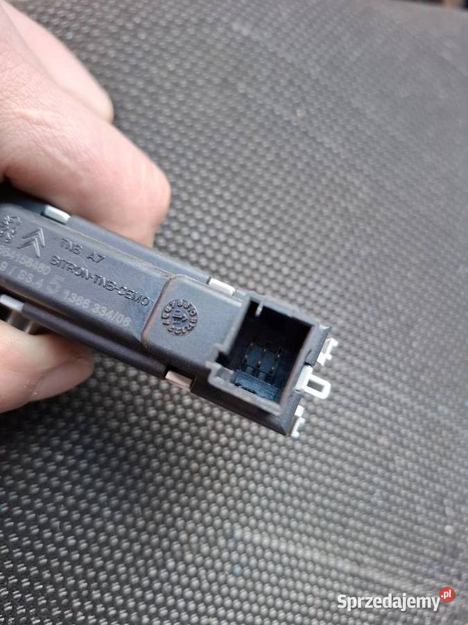 Wyświetlacz zapięcia pasów Peugeot 207 Citroen osobowe Przyborów sprzedam