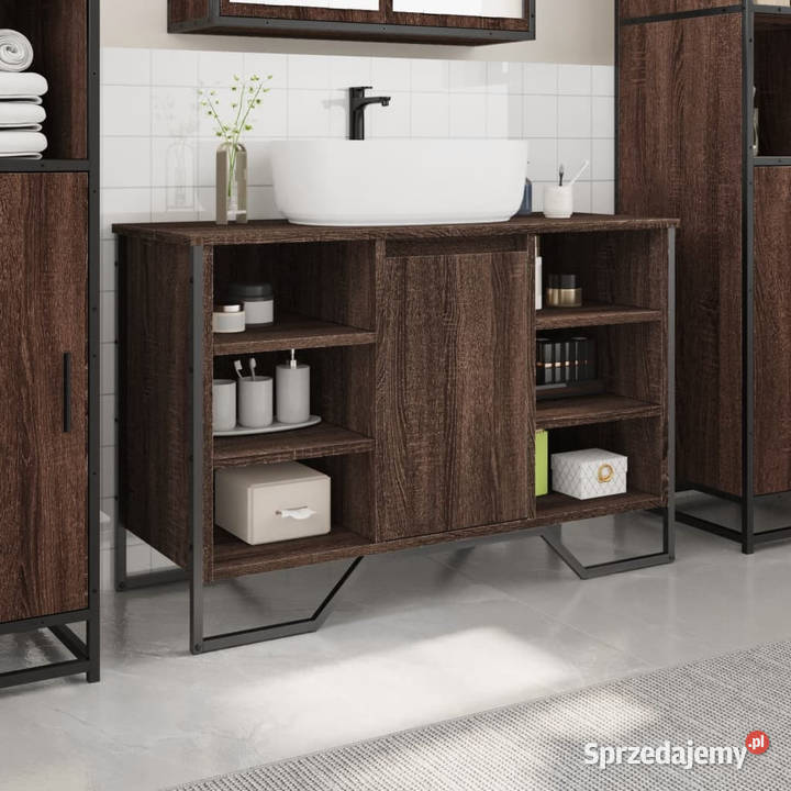 Szafka pod umywalkę brązowy dąb 91x35x60 Warszawa sprzedam